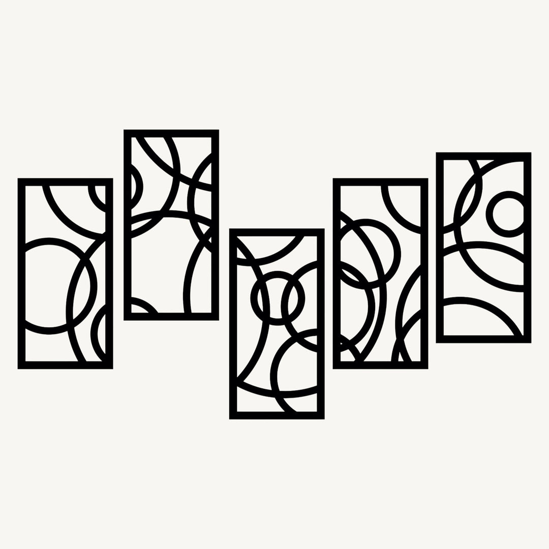 Geometrische Wanddecoratie