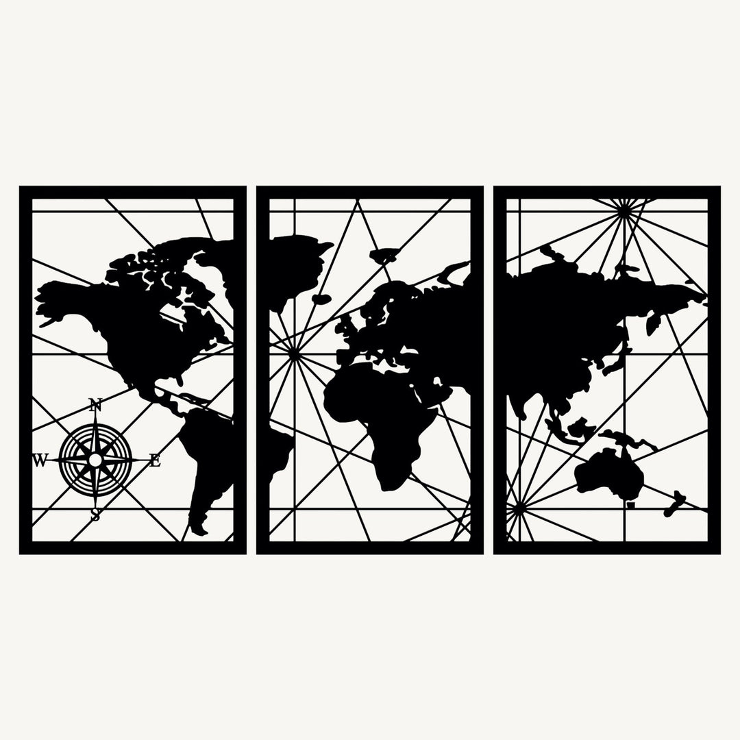 3-Delige Wanddecoratie