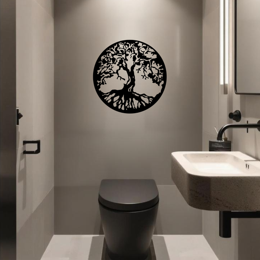 Ronde Wanddecoratie Boom – Type 3